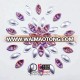 wholesale Fluorescence iron on studs hot fix rhinestones for garment